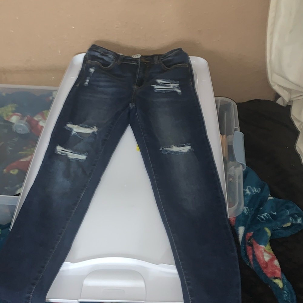 Wax jeans skinny jeans